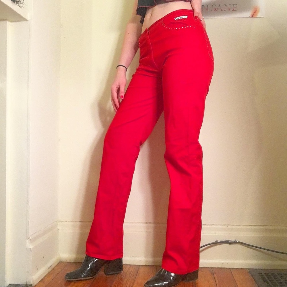 Vintage Designer Iceberg Mickey Mouse Pants 🐭❤️